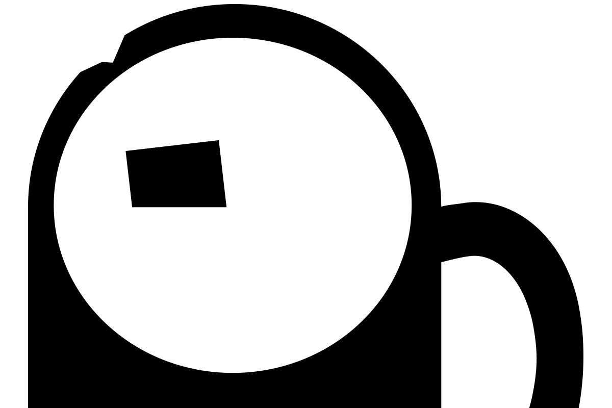 a sugar cube floating in a coffee mug